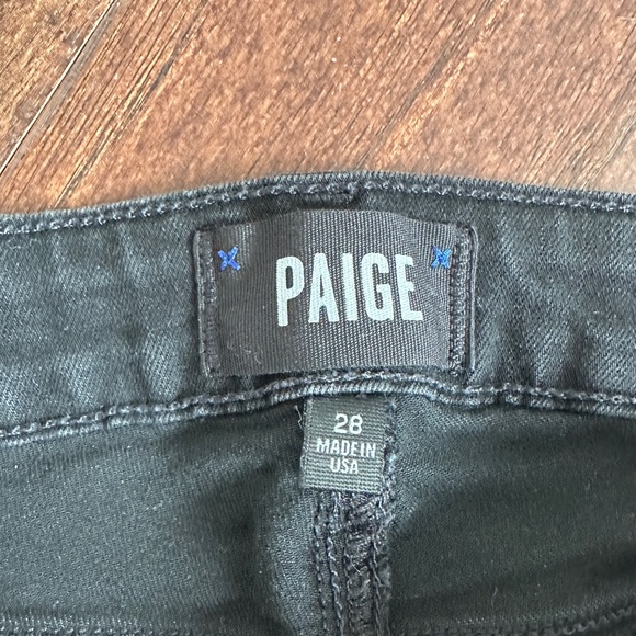 NWOT PAIGE verdugo ankle jeans raw hem size 28 - Picture 4 of 6